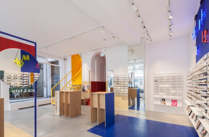 商業空間,眼鏡店設計,時尚眼鏡店設計,創意空間