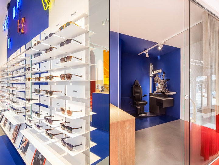 商業空間，眼鏡店設計，時尚眼鏡店設計，創意空間