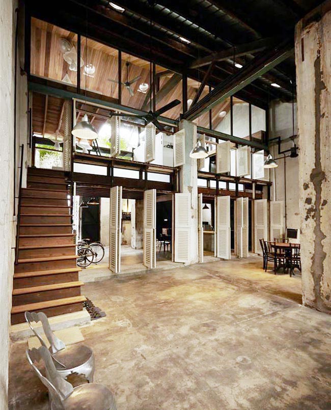 建築改造,翻新設計,商業空間,民宿設計,工業風民宿設計