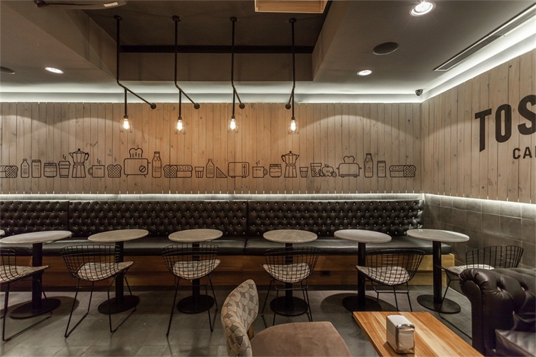 loft風格咖啡廳設計