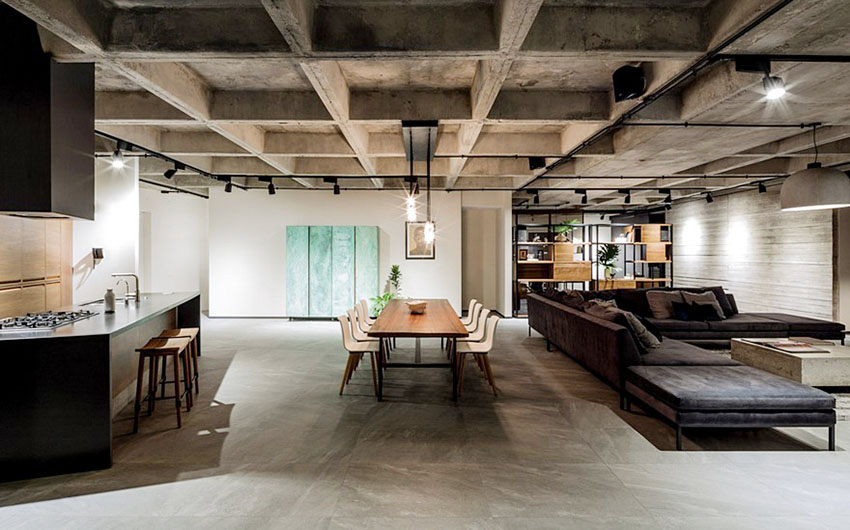 墨西哥住宅設計,住宅空間,公寓設計,工業風住宅設計