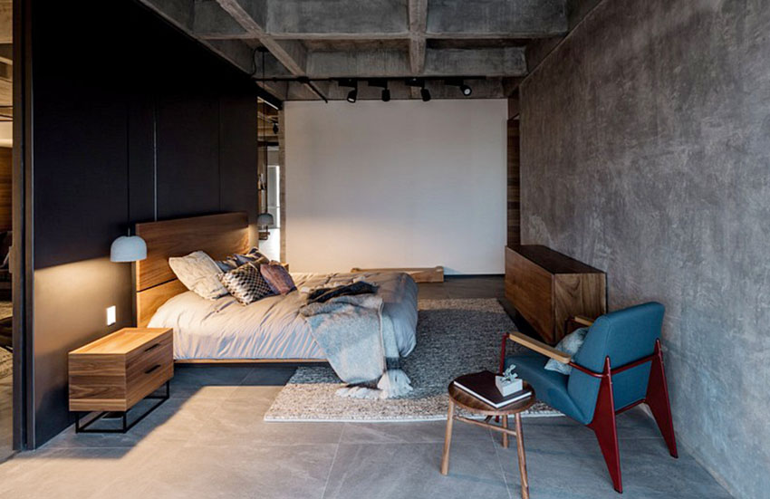 墨西哥住宅設計,住宅空間,公寓設計,工業風住宅設計