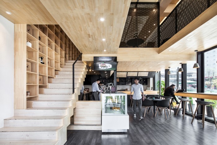叨叨咖啡店，成都銀泰城叨叨咖啡店，成都叨叨咖啡店，成都咖啡廳設計