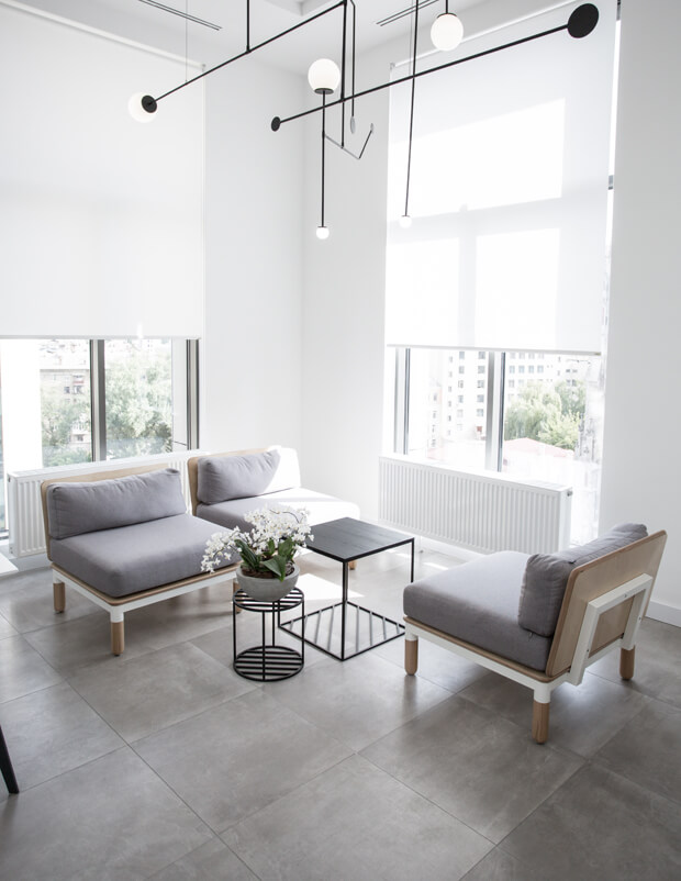 辦公空間，寫字樓辦公室設計，頂樓辦公室，基輔辦公空間