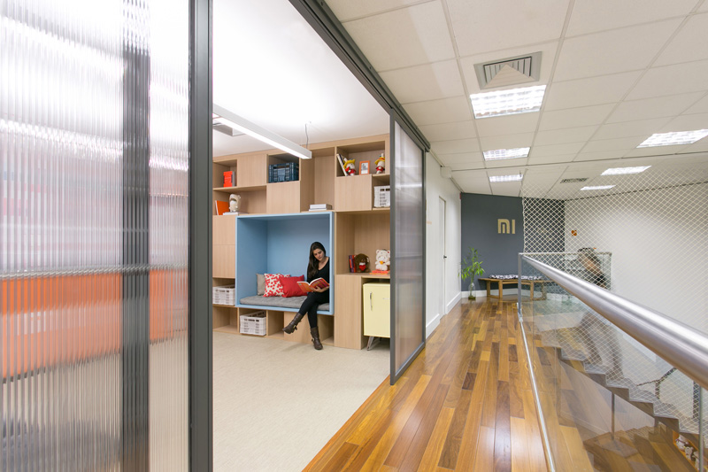 辦公空間,巴西辦公室設計,小米辦公室,空間公司辦公室設計,小米科技辦公空間