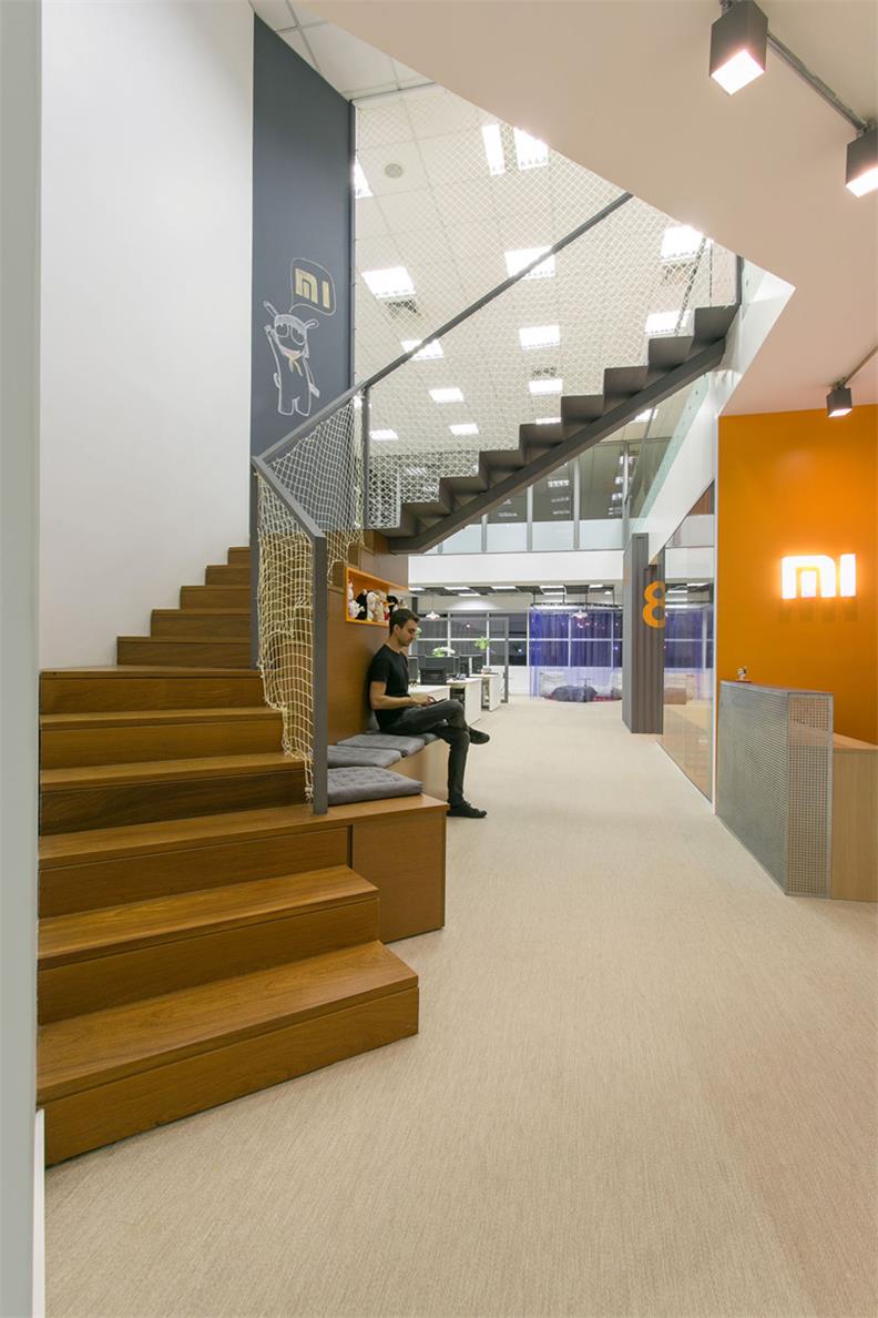 辦公空間，巴西辦公室設計，小米辦公室，空間公司辦公室設計，小米科技辦公空間