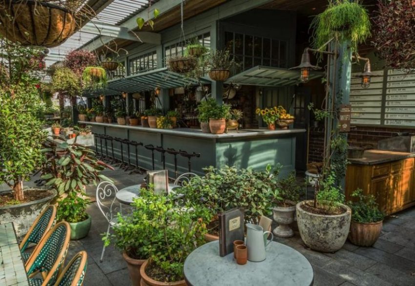 商業空間,餐飲空間,綠色餐廳設計,咖啡廳,文藝小店