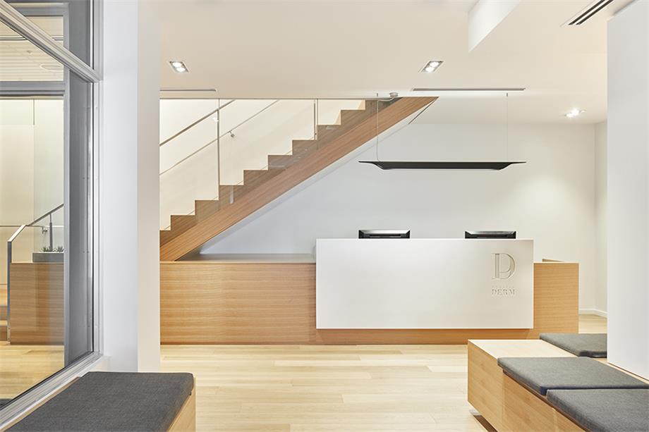 商業空間,美容空間,美容院設計,白空間,皮膚護理中心