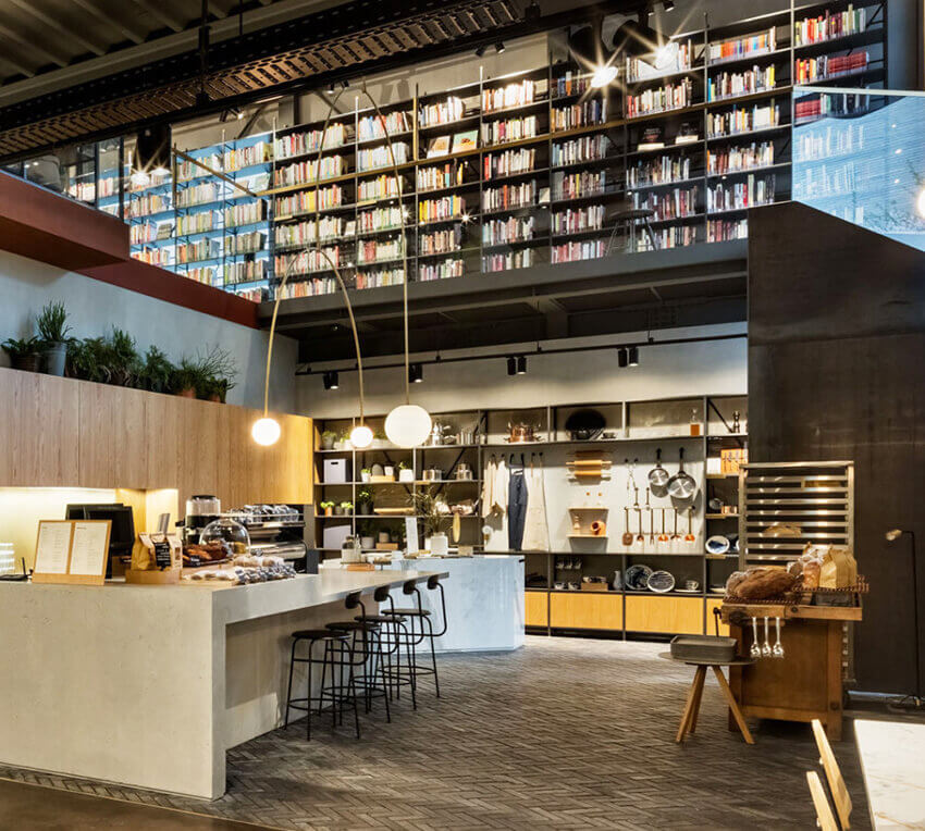 商業空間，餐飲空間，烹飪圖書館，複合空間，Cooking Library