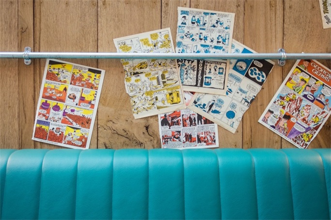 倫敦工業風機場餐廳設計，工業風機場餐廳設計