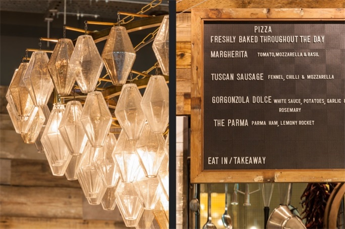 倫敦工業風機場餐廳設計，工業風機場餐廳設計