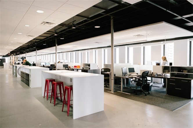 明尼阿波利斯工業風辦公室設計，工業風辦公室設計