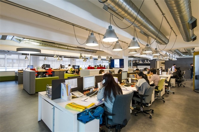 時尚辦公室設計,現代風格辦公室設計