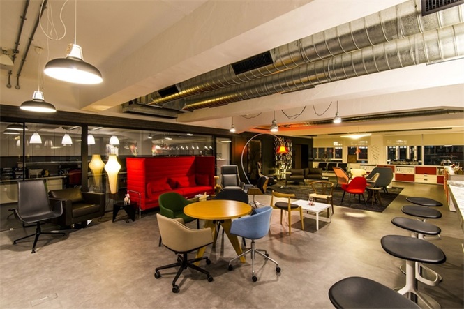 時尚辦公室設計,現代風格辦公室設計