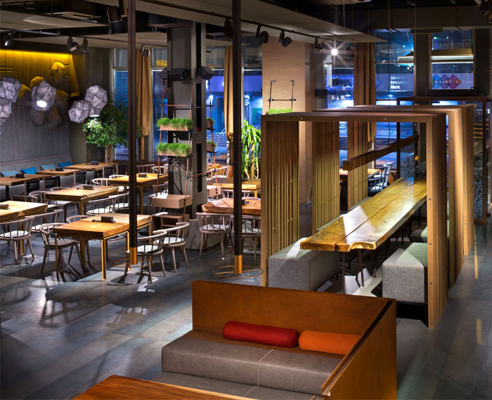 LOFT風格餐廳設計,工業風格餐廳設計