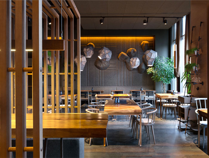 LOFT風格餐廳設計,工業風格餐廳設計