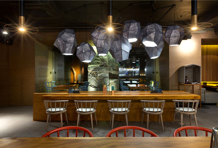 LOFT風格餐廳設計,工業風格餐廳設計