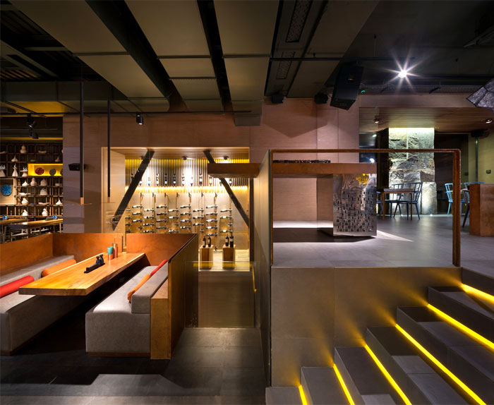 LOFT風格餐廳設計,工業風格餐廳設計