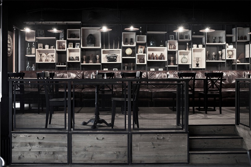 LOFT風格酒吧,工業風格酒吧設計