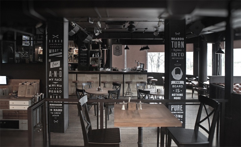 LOFT風格酒吧,工業風格酒吧設計