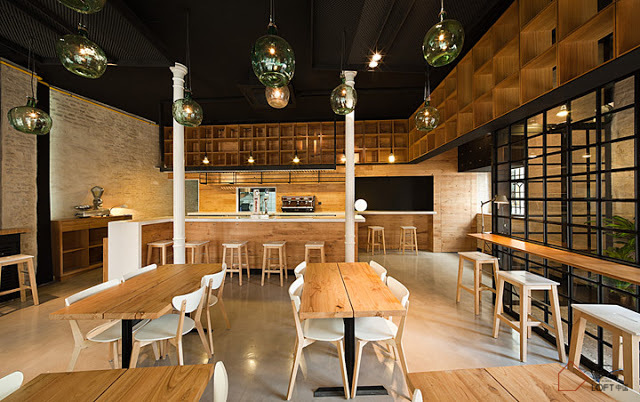 loft風格餐廳設計