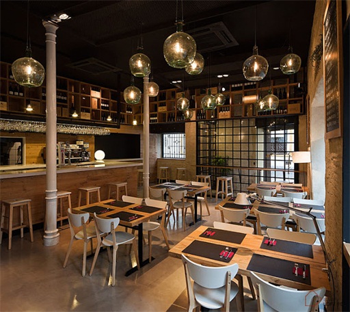 loft風格餐廳設計