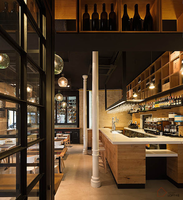 loft風格餐廳設計