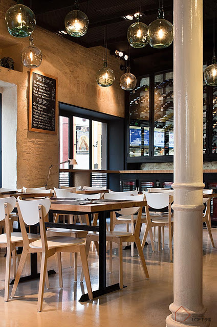 loft風格餐廳設計