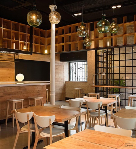 loft風格餐廳設計