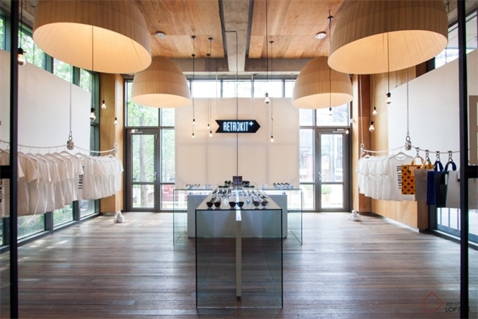 loft風格眼鏡店設計