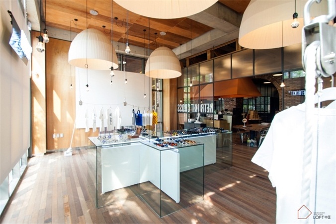 loft風格眼鏡店設計