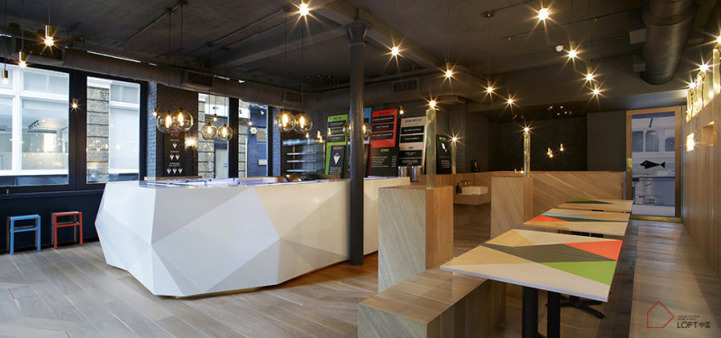 loft風格餐廳設計