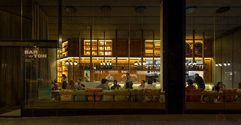 loft風格餐廳設計