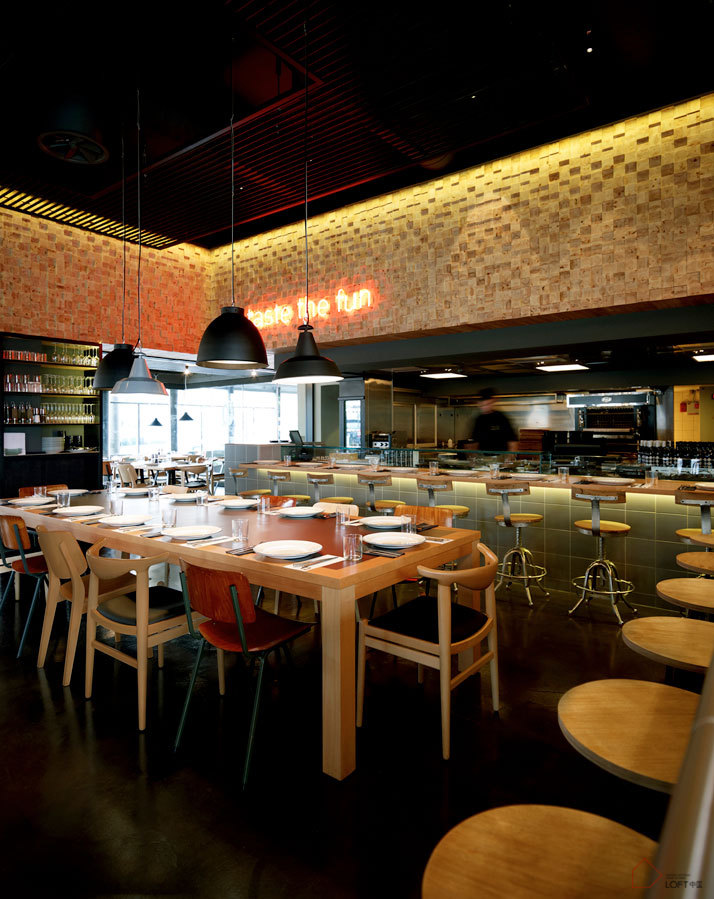 loft風格餐廳設計