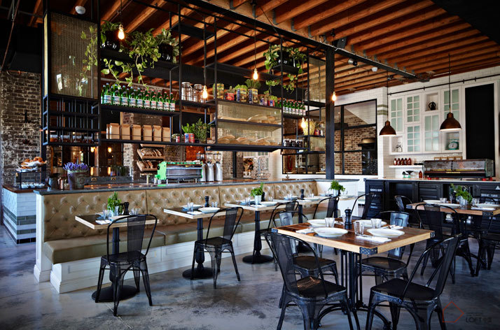 loft風格咖啡館設計