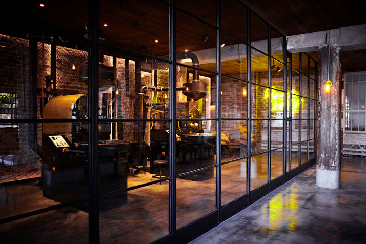 loft風格咖啡館設計