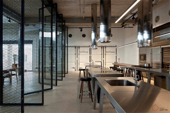 loft風格工作室展廳設計