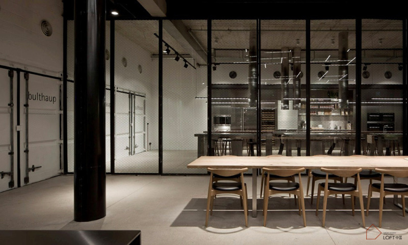 loft風格工作室展廳設計