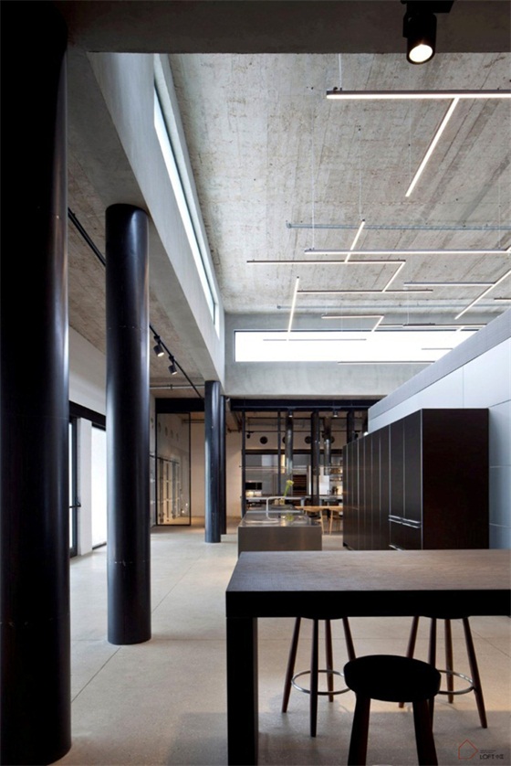 loft風格工作室展廳設計