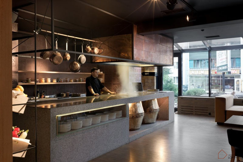 loft風格餐廳設計