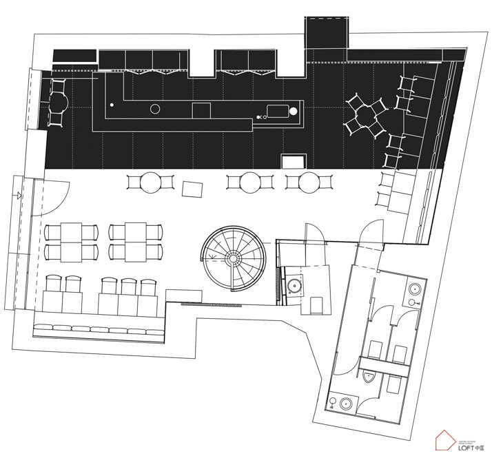 loft風格酒吧餐廳設計