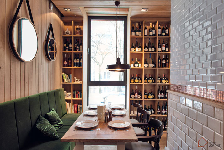 loft風格餐廳設計