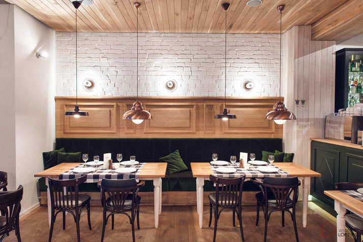 loft風格餐廳設計