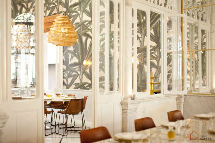 loft風格餐廳設計