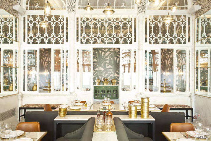 loft風格餐廳設計