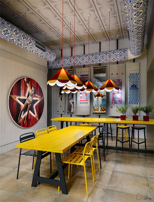 loft風格餐廳設計