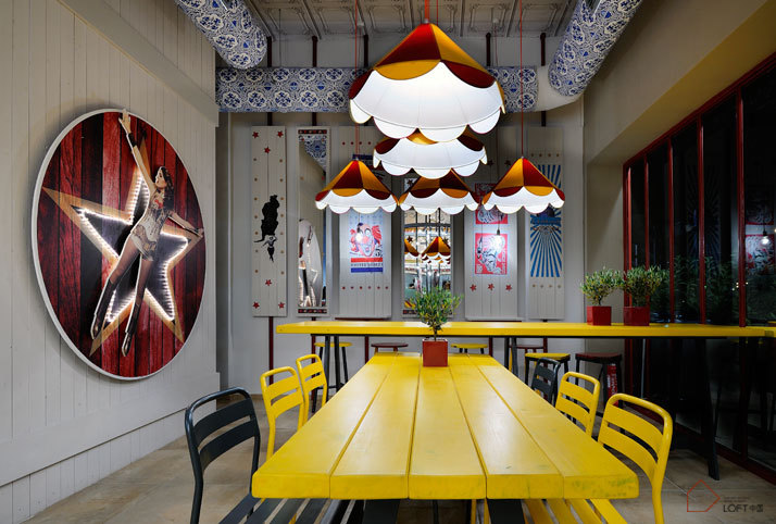 loft風格餐廳設計