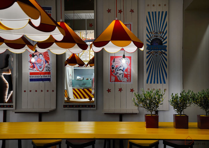 loft風格餐廳設計