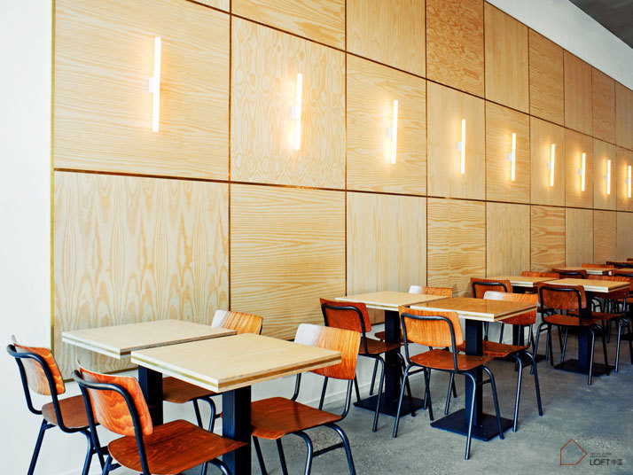 loft風格咖啡廳設計