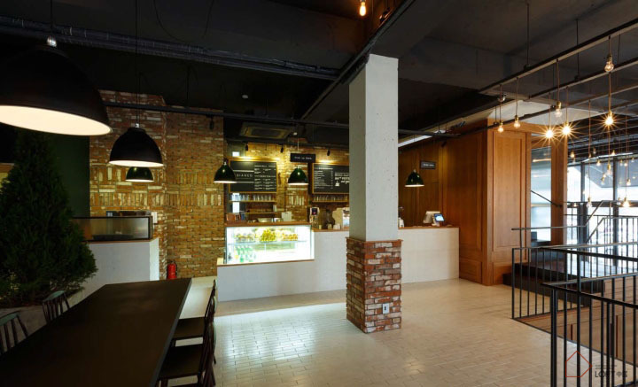 國外LOFT風格咖啡廳設計